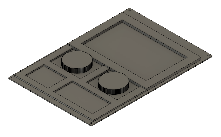 HWT Heavy Weapons Trooper Backpack Facade Plates