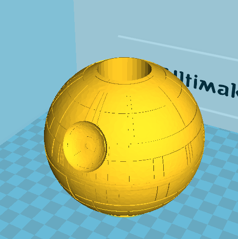 Death Star Planter