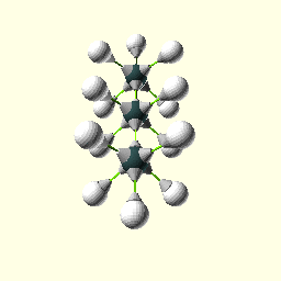 Miniatura 5 do modelo 3D molecular model (customizable)