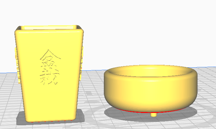 mini bonsai pot (scaleable)