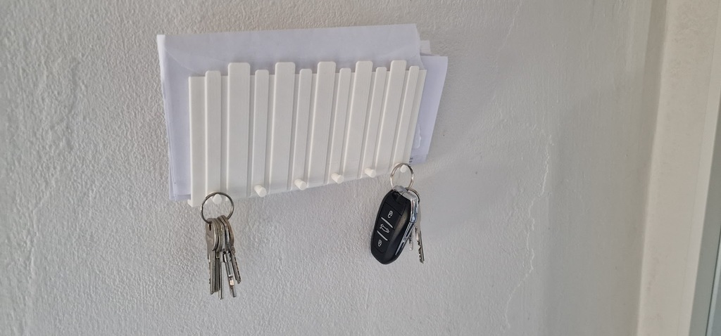 Mail and Keys wall holder