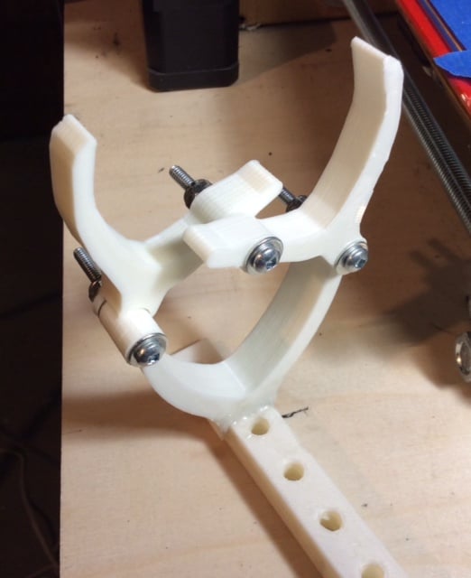 Fishing rod butt clamp remix