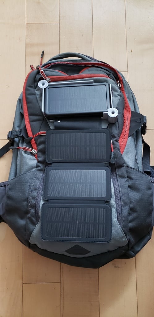 Solar Battery Bank Case (To Transform Your Backpack Into a Solar Charger!)