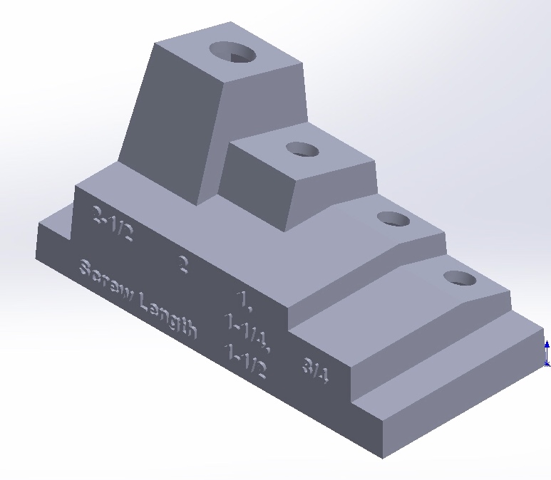 Kreg K5 Stop Collar Setting Block