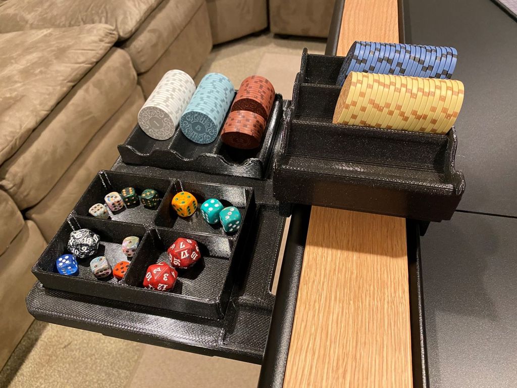 Boardgame Table Accessories Compatible with Game Toppers