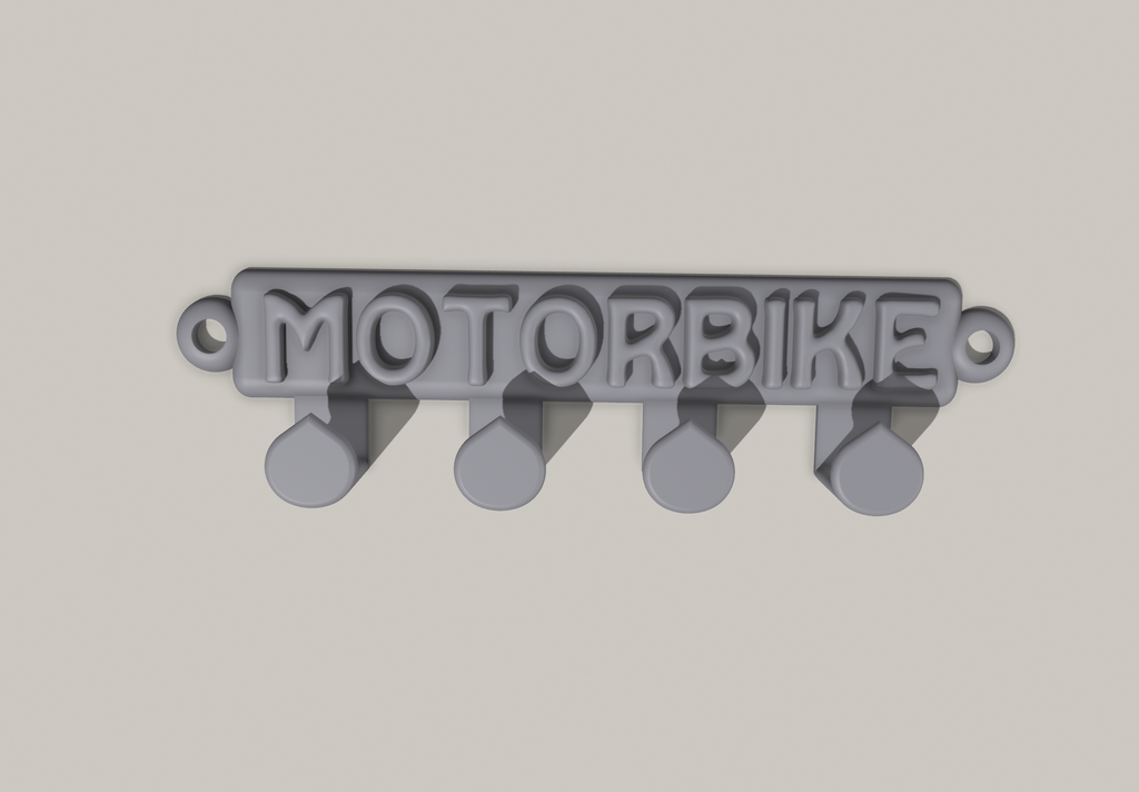 Motorbike Key Storage