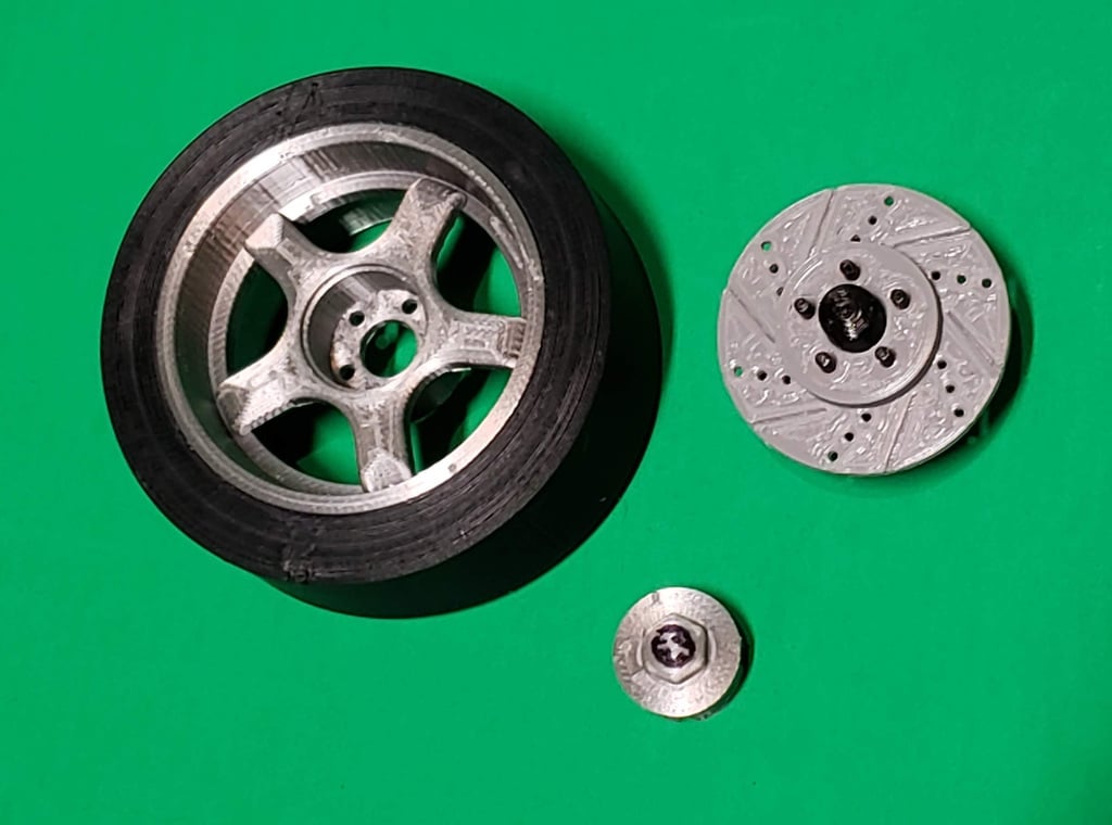 Impala SS Wheel, Tire, Disk, ad Hub model