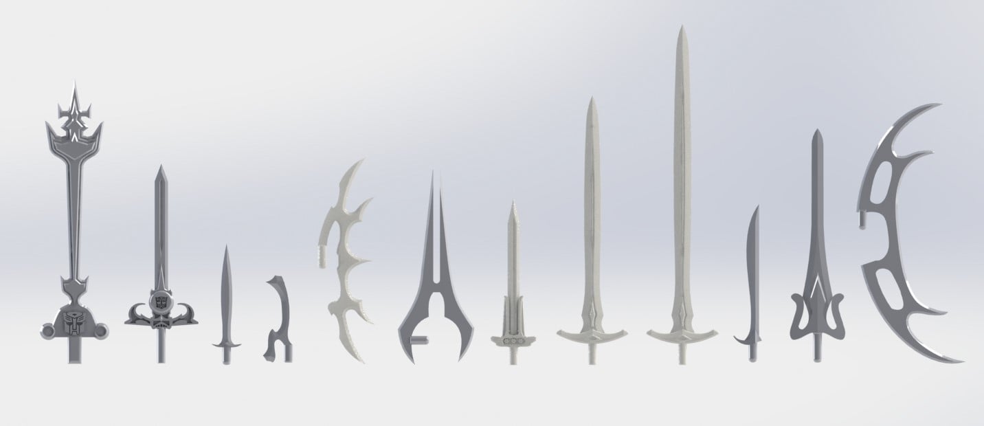 Swords Transformers Scale