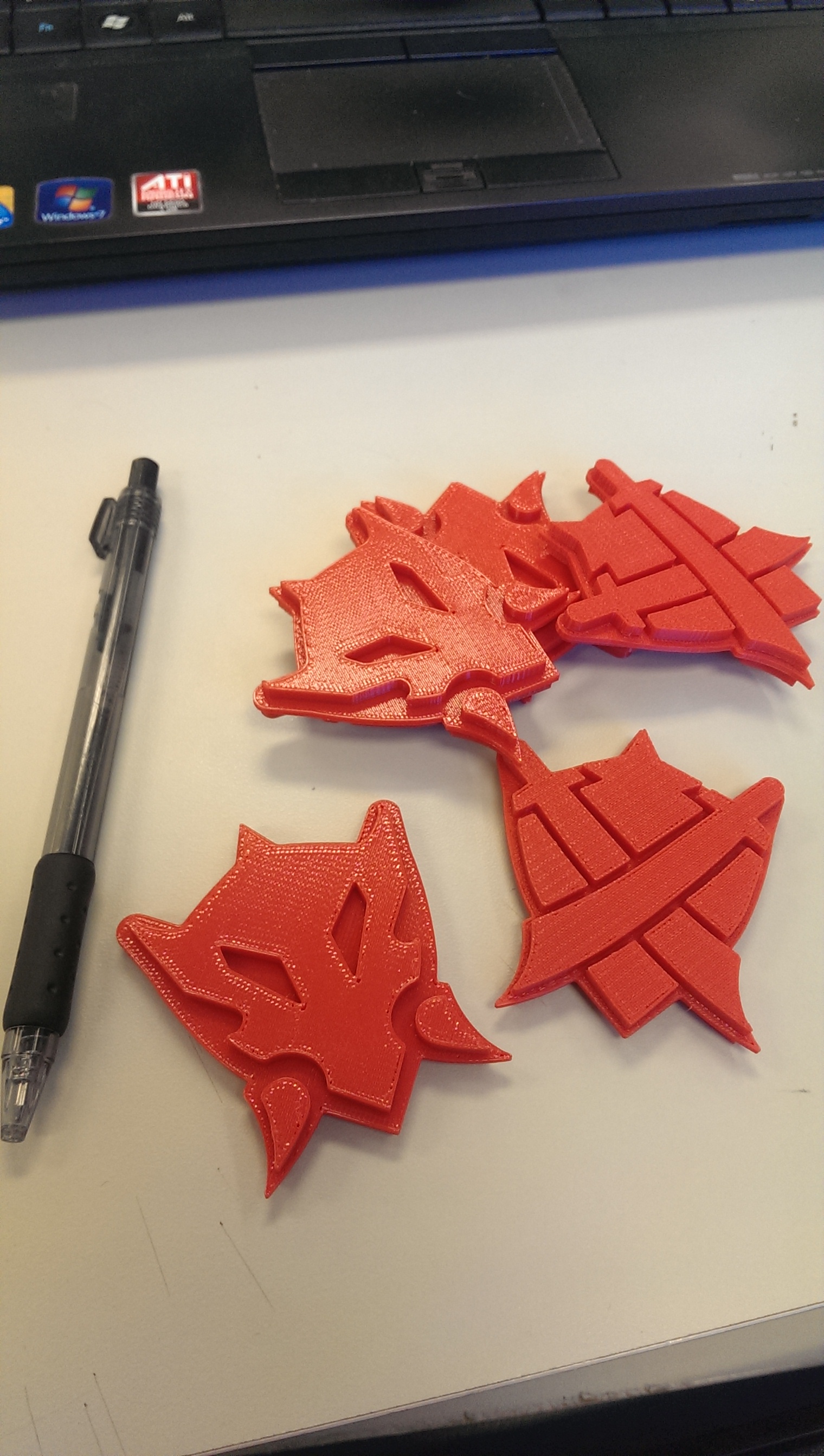 MTG Khans/Dragons Seige Tokens