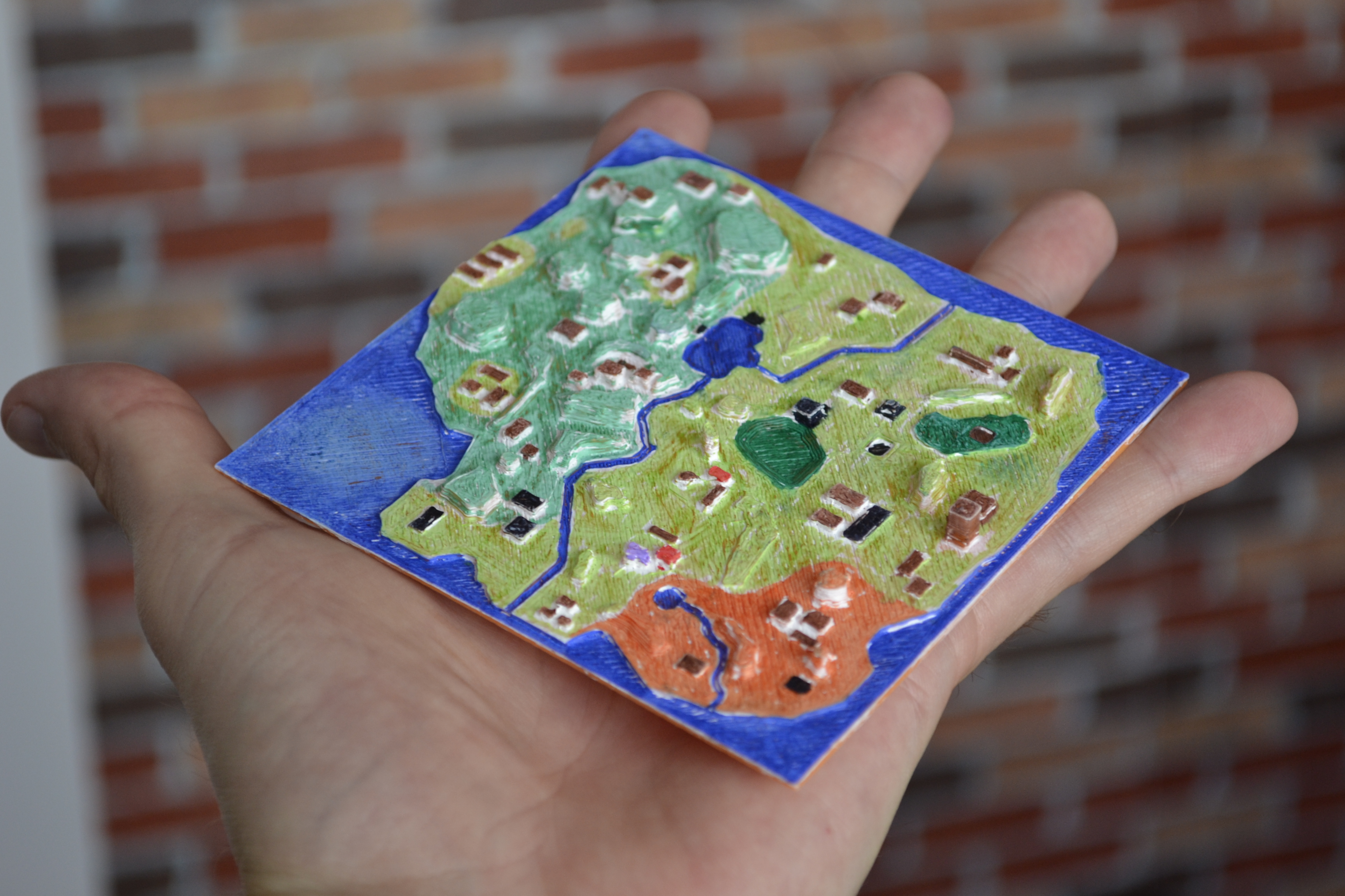Pocket size Fortnite Map Season 6
