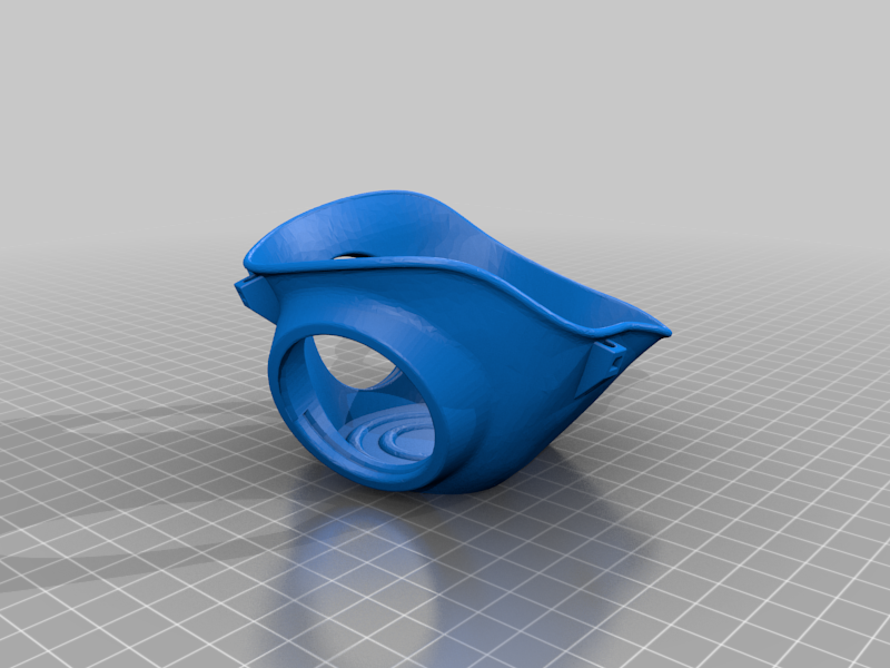 Dual Filter Face Mask High Air Flow