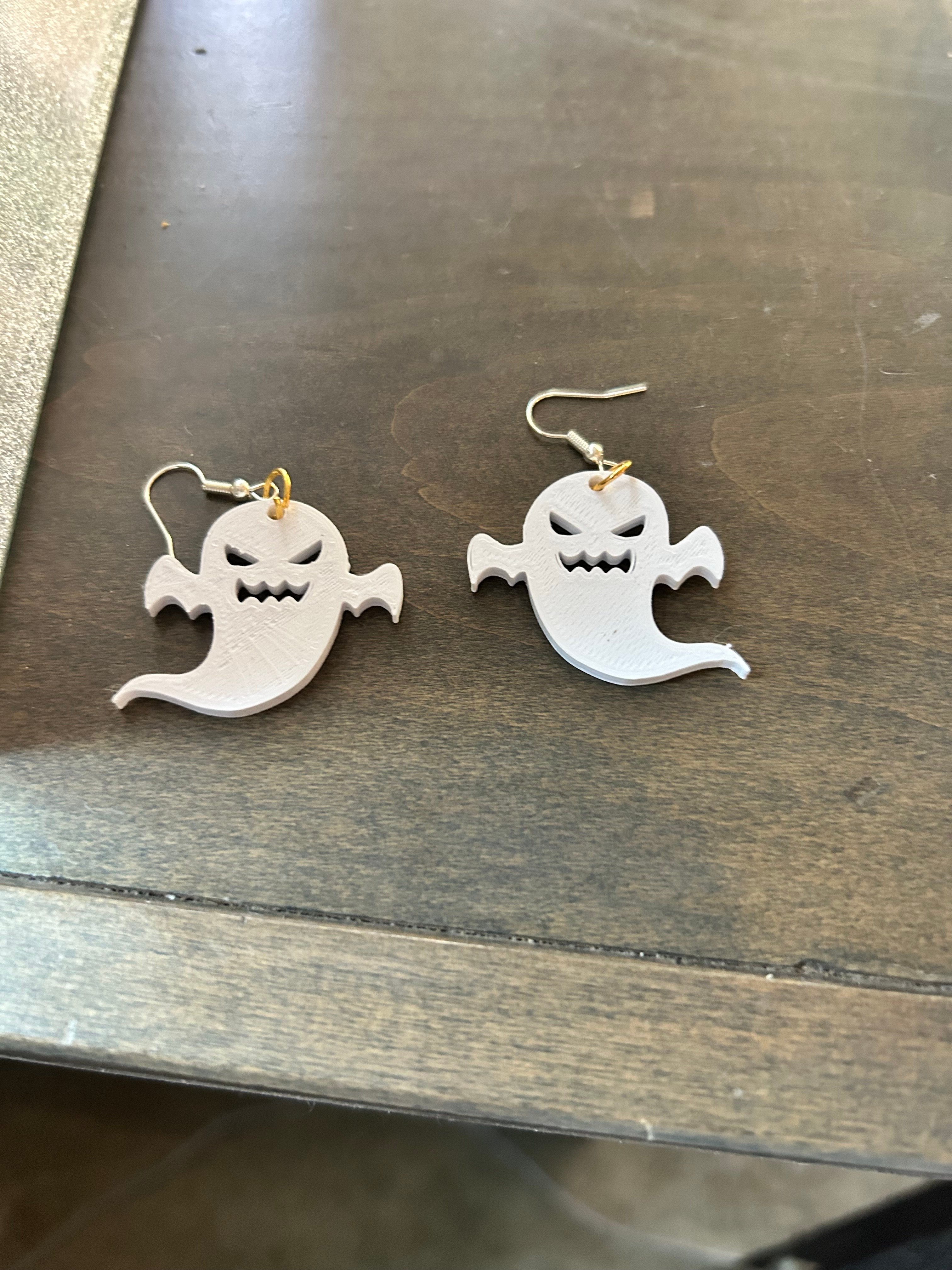Spooky Ghost Earrings