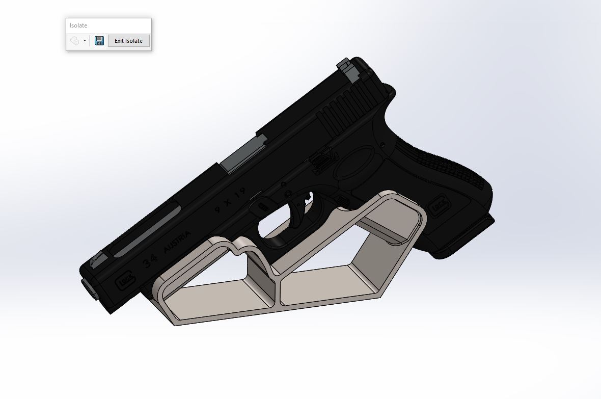 Glock 34, Mount / Cradle