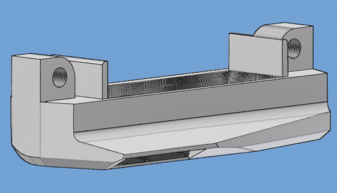 CR-10, OEM Fan, Offset Nozzle, Strong Tabs