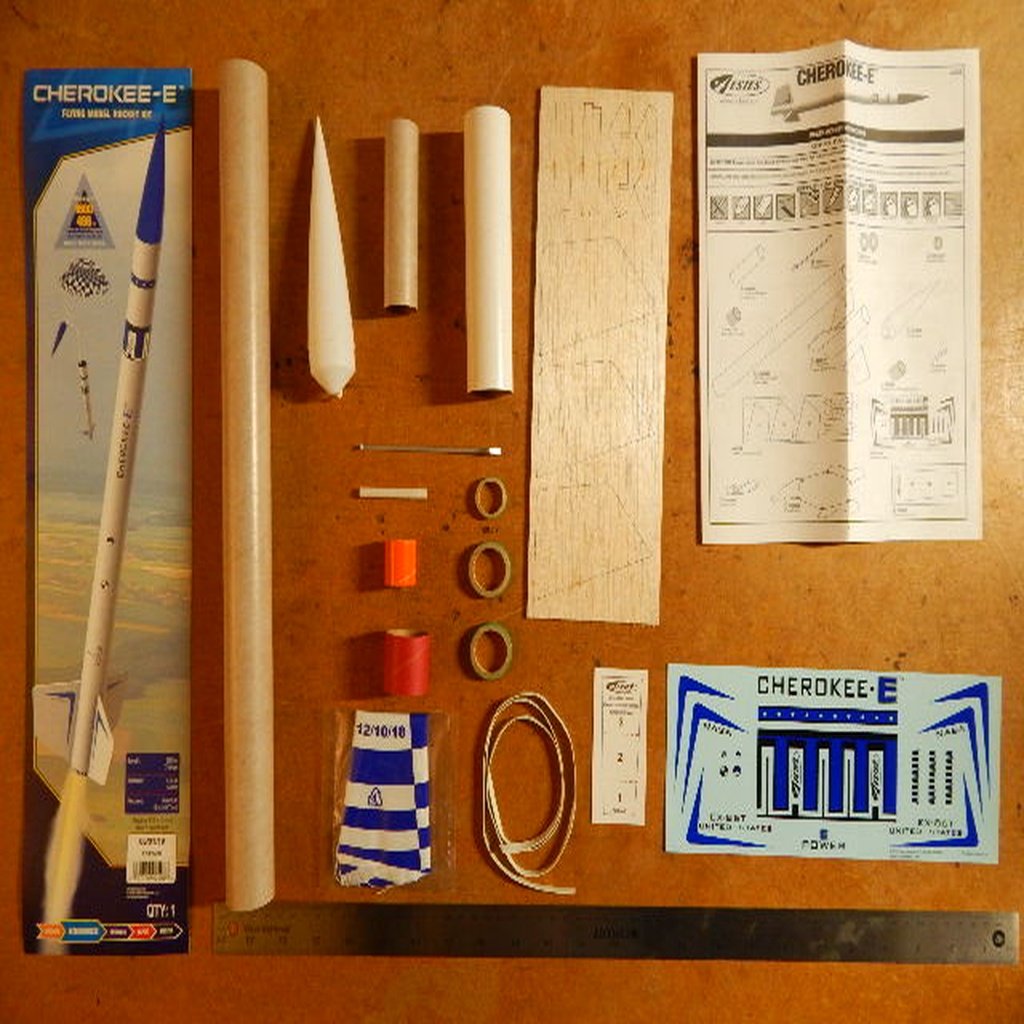 Estes Cherokee-E model rocket (kit #2408)