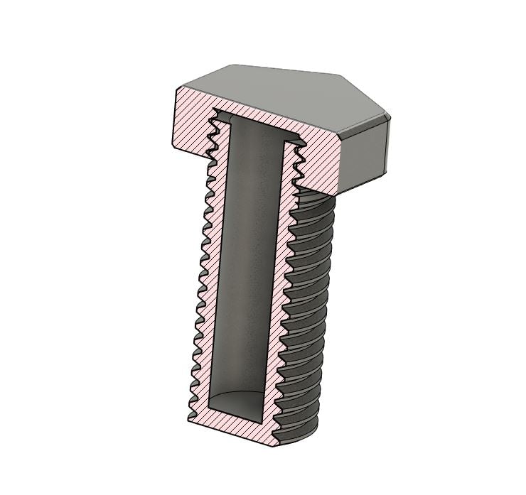 Fake bolt