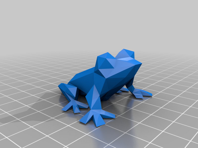 Low Poly Tree Frog