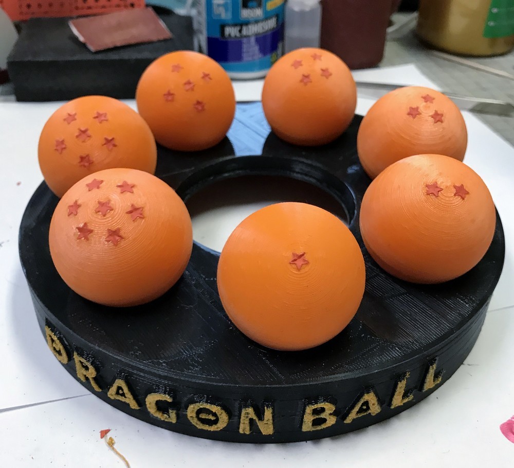 Dragon ball display (stand pour Dragon balls)