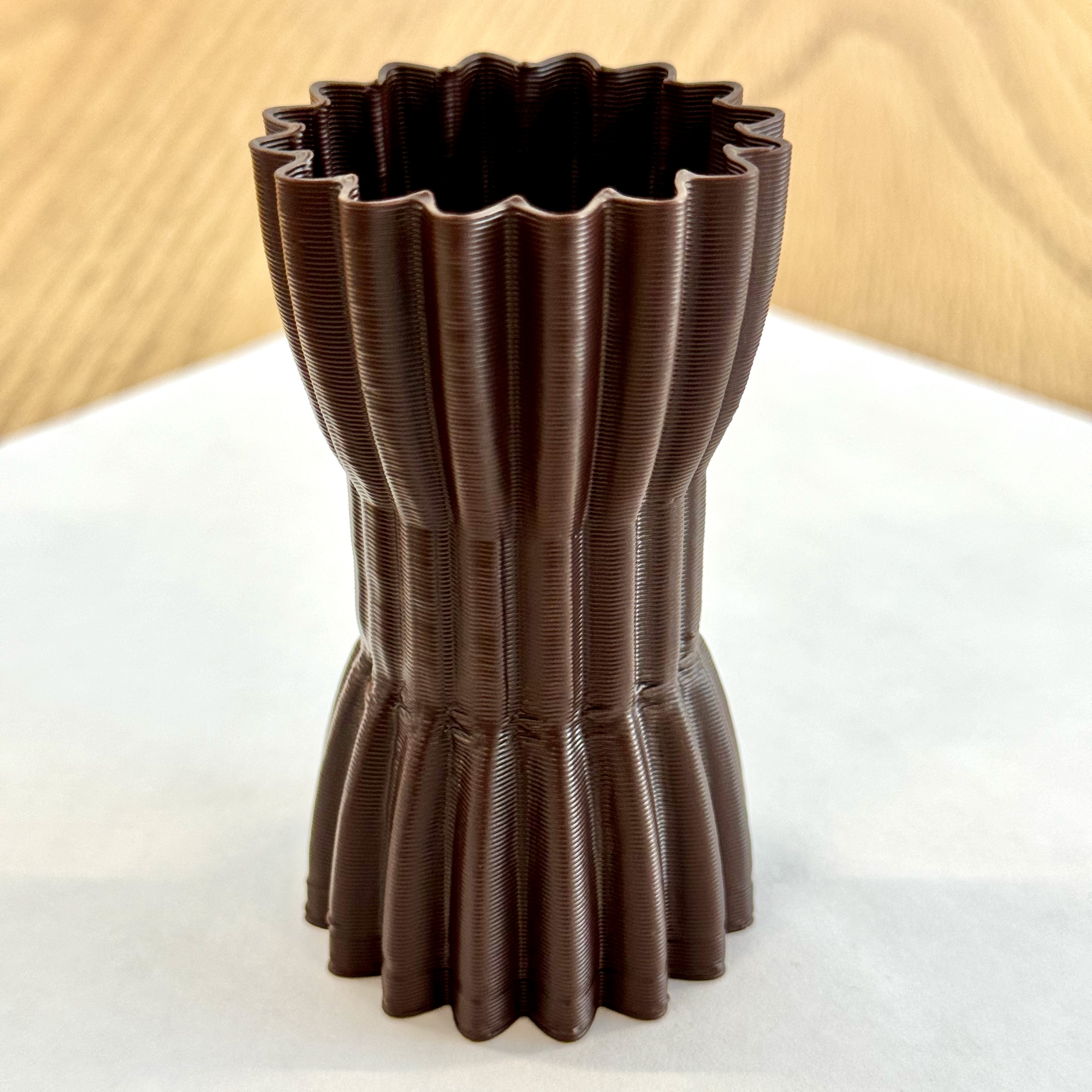 Fluted Vase