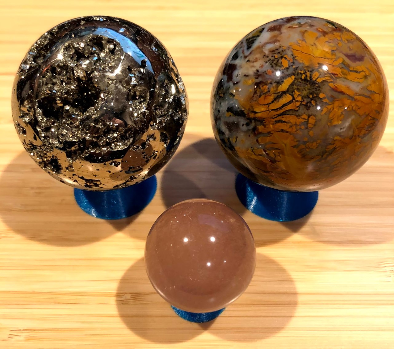 Sphere and Specimen Stands for Rocks and Minerals