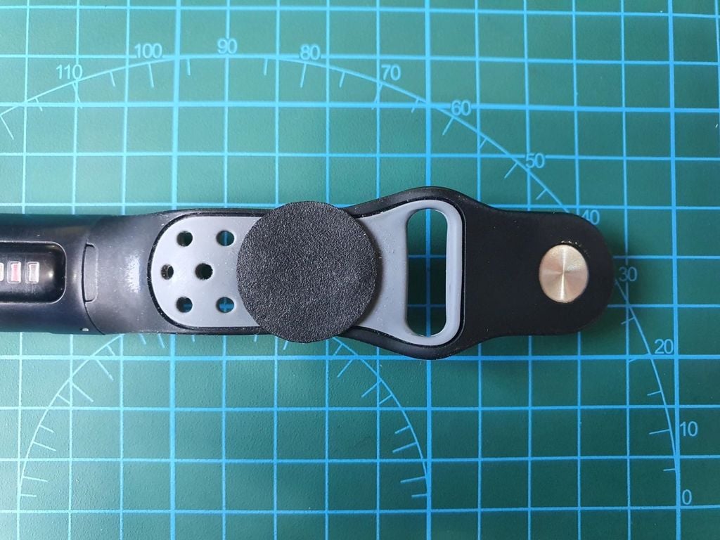 RFID tag mount for Fitbit band