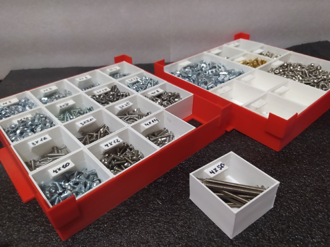 Modular box organizer