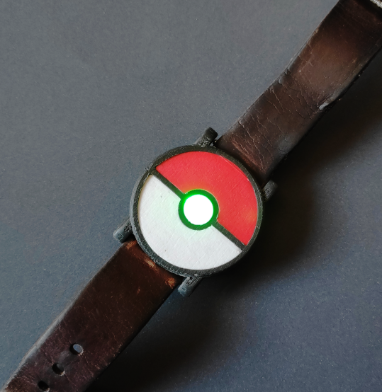 Pokemon Go Plus Watch Case - Pokeball Design 