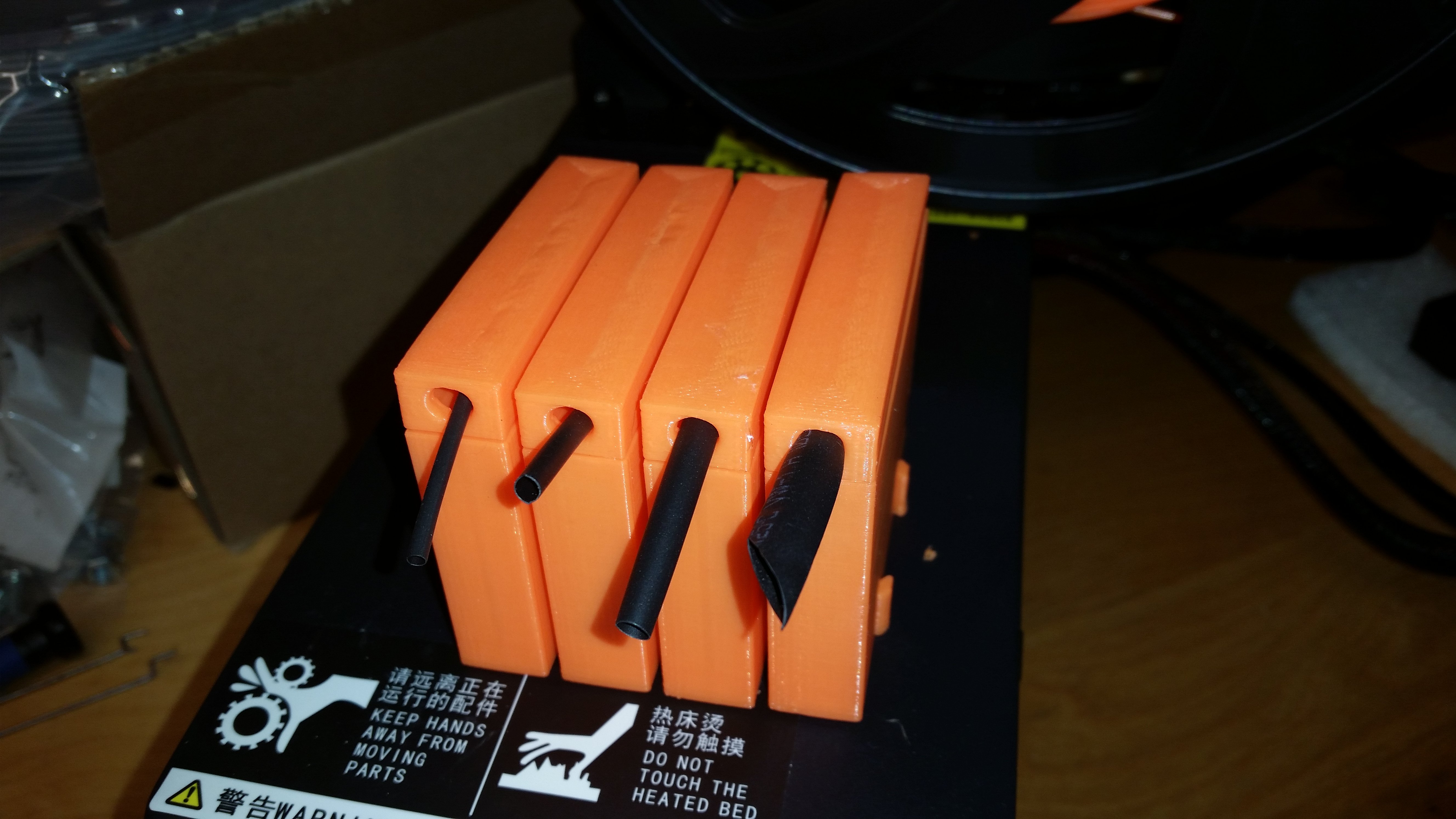 Stackable Dispenser (for heatshrink, wire, etc)