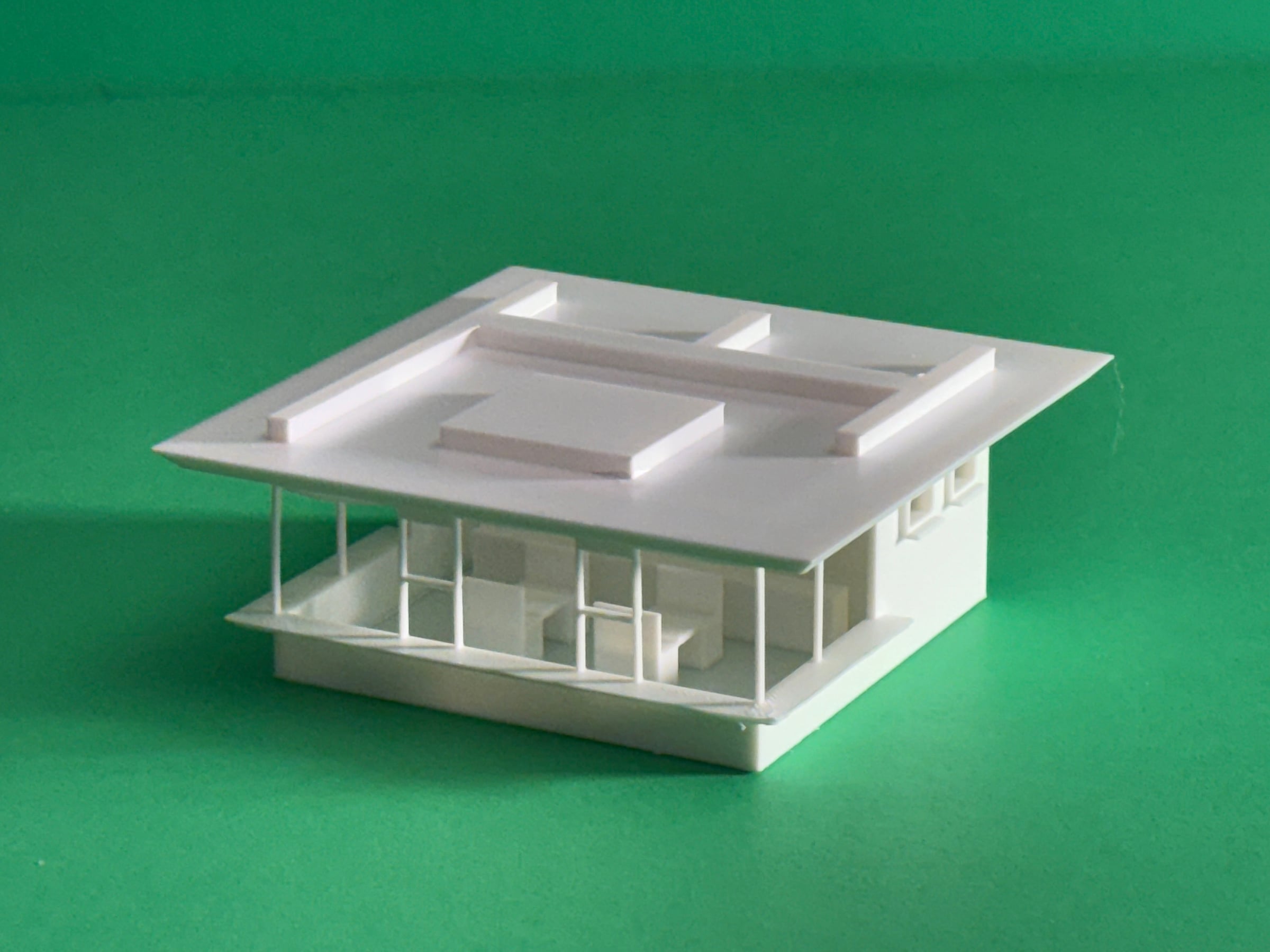 ICE CREAM SHOP 1:87 HO SCALE