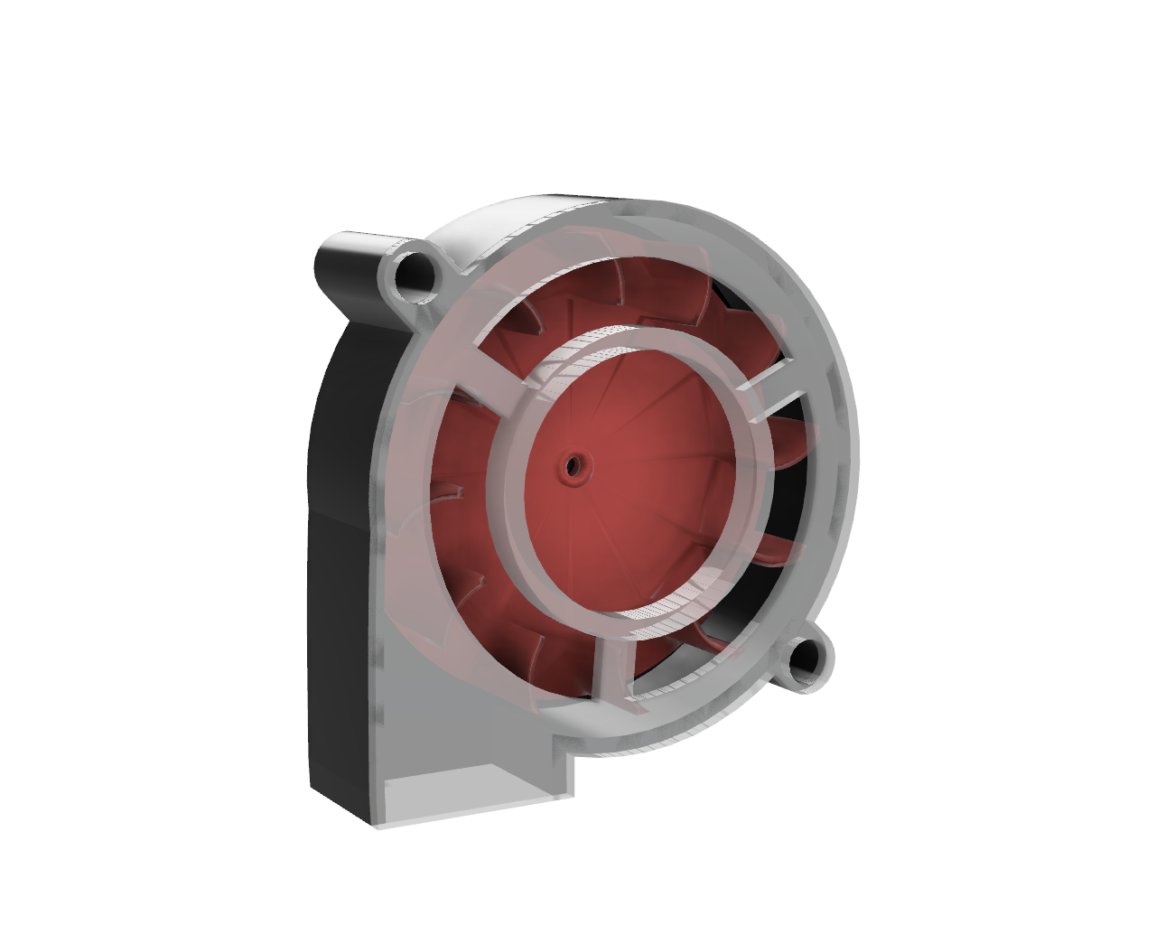 Radial Fan with Diy 24.4mm Dc Motor