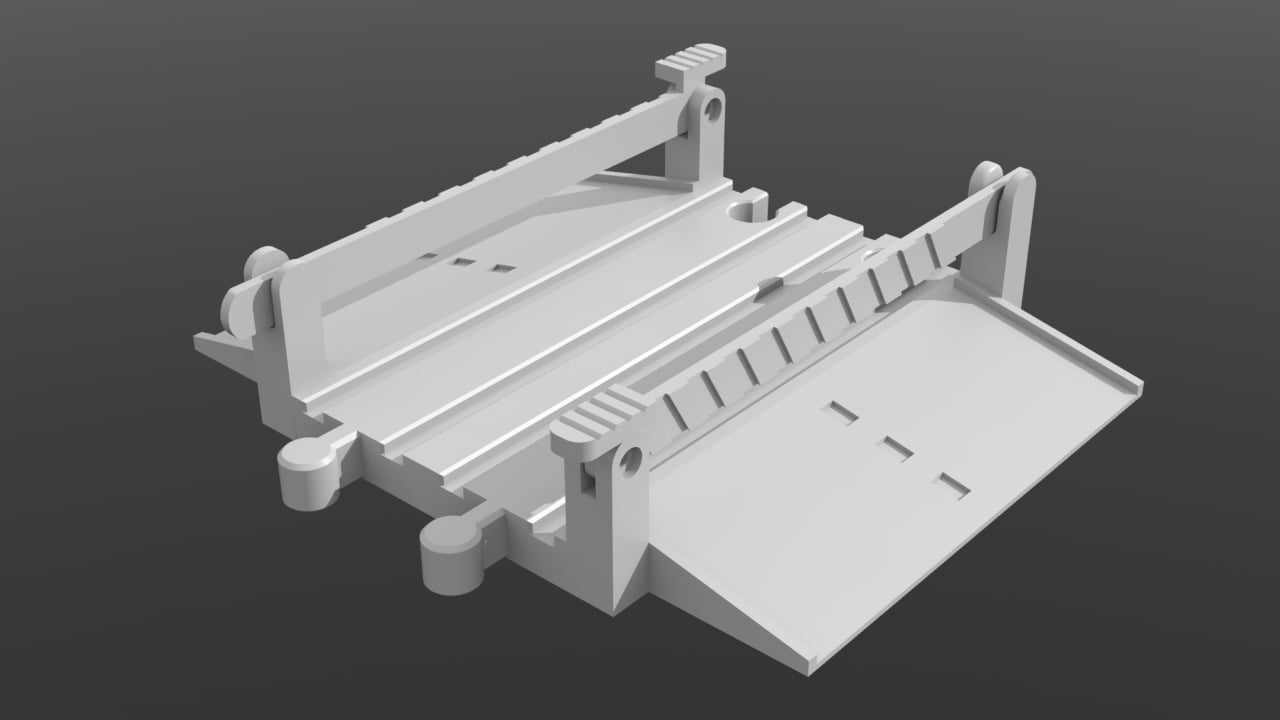 Double track Brio / Thomas train crossing