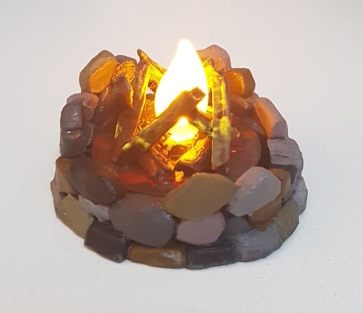 campfire tea light