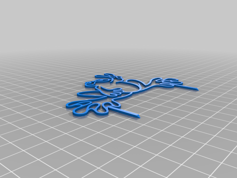 Simple Frog Cake Topper