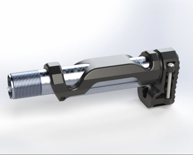 AR!5, Mini-Stock, Light Minimalist, millspec buffer