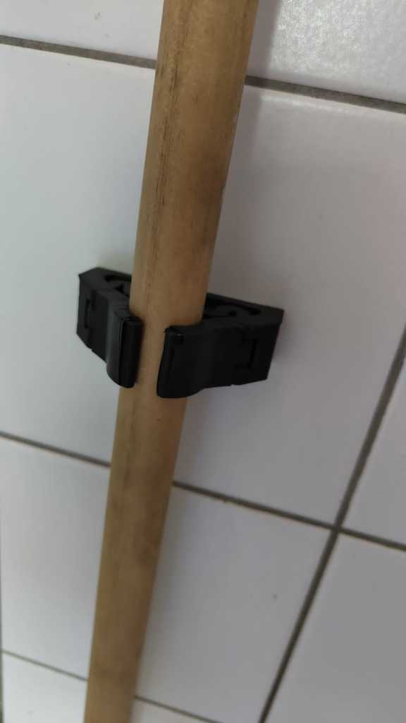 Broom Holder Print-in-place   No bolts