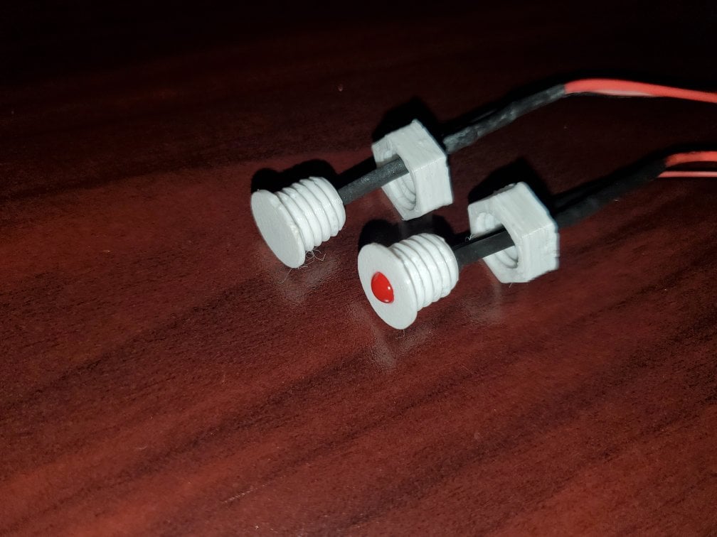 5mm LED holder including nut.