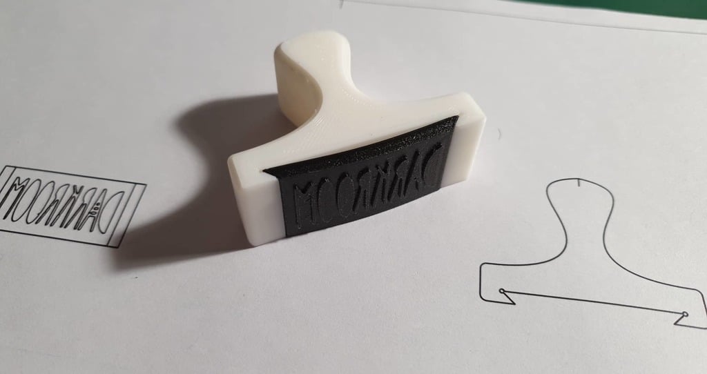 3D Printed Stamp