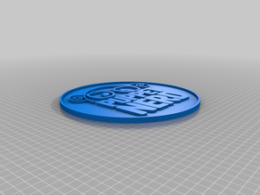 Puppet Nerd Logo Wall Hang 3D model