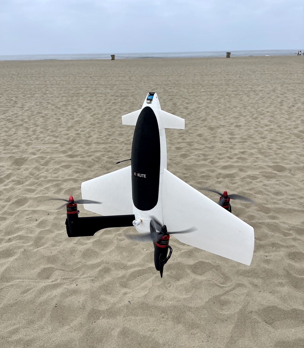 Quadsitter - control surface less tailsitter VTOL