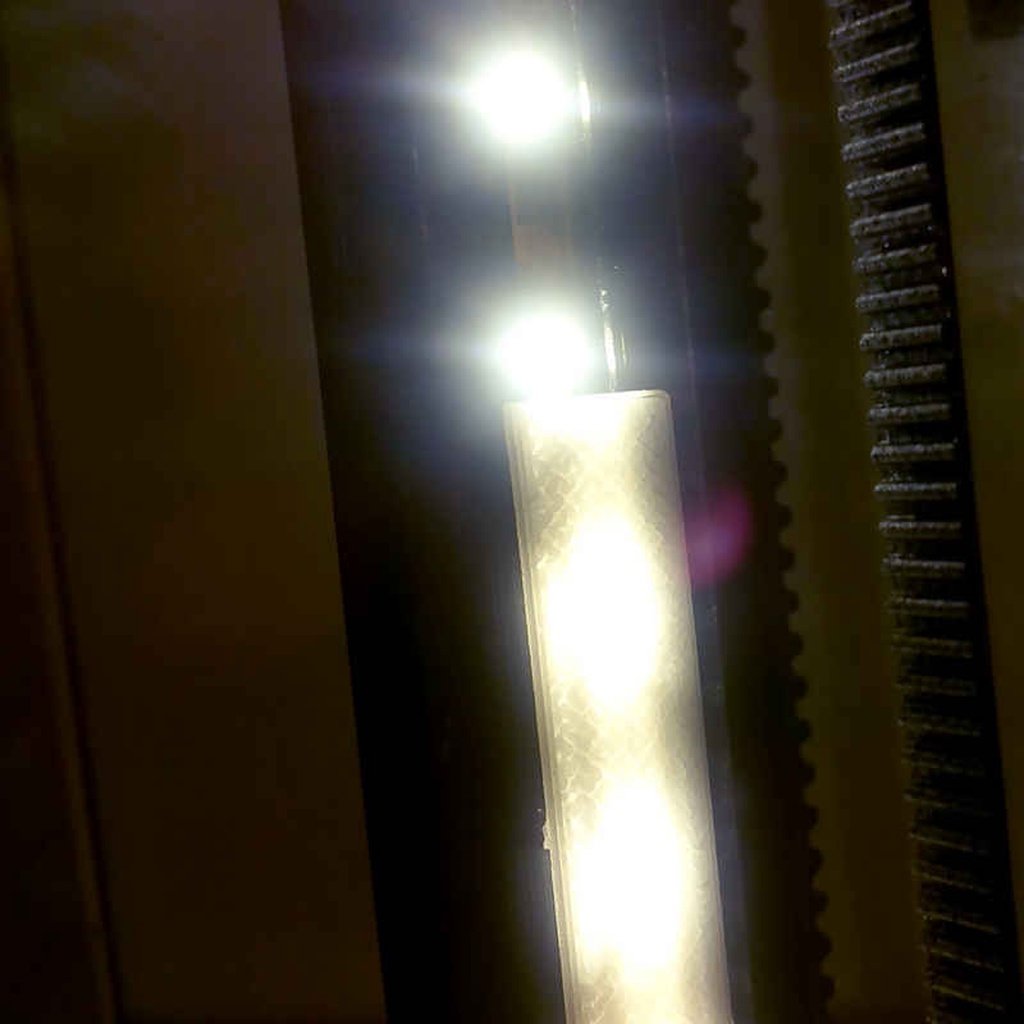 2020 extrusion LED strip snapfit diffuser panel