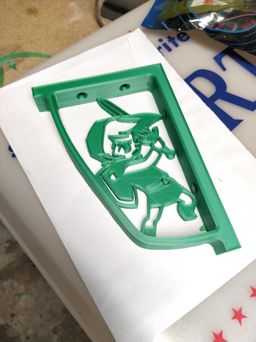 EQUERRE D'ÉTAGÈRE ZELDA WINDWAKER NINTENDO V2