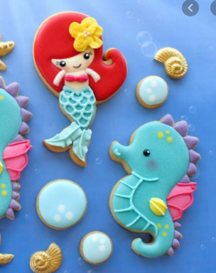 Mermaid cookie cutter
