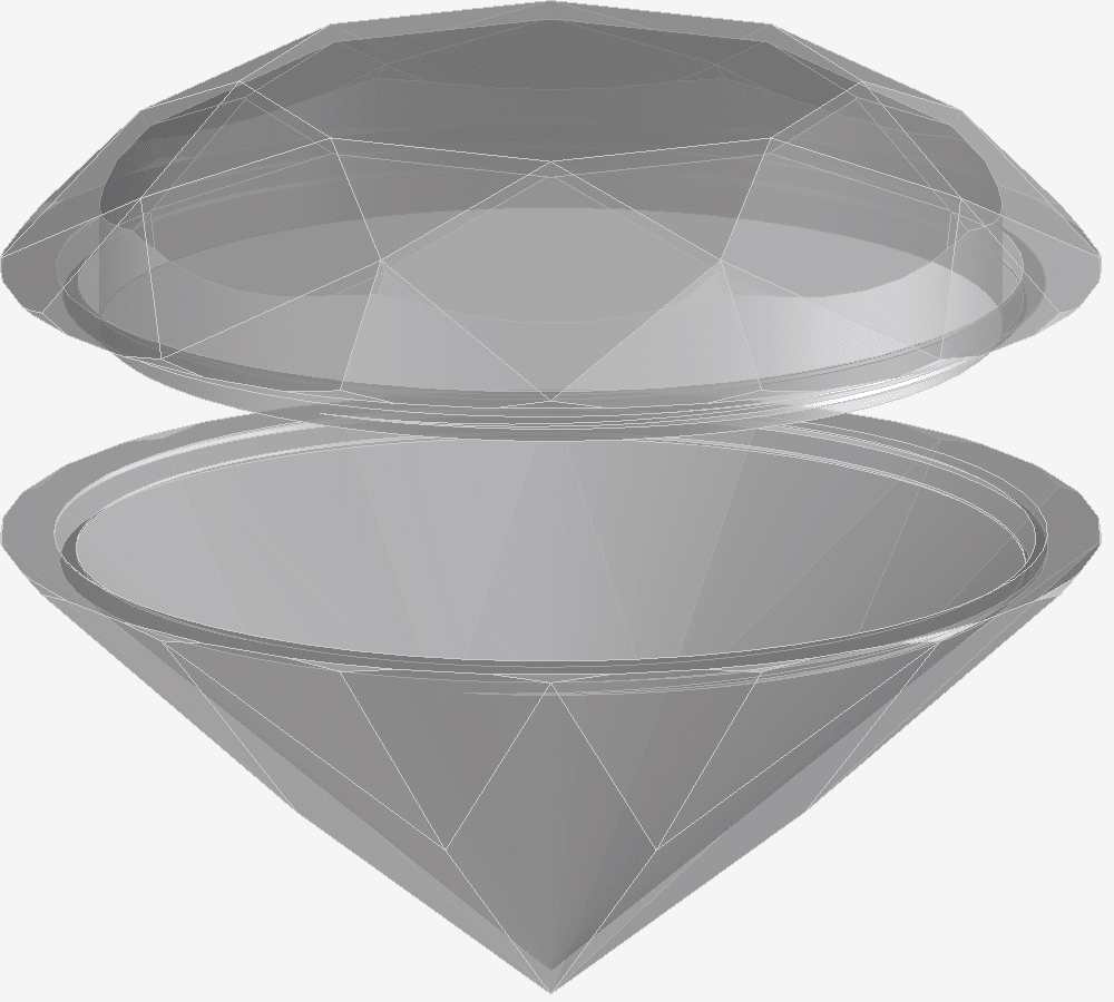 Eulitz Brilliant Diamond container