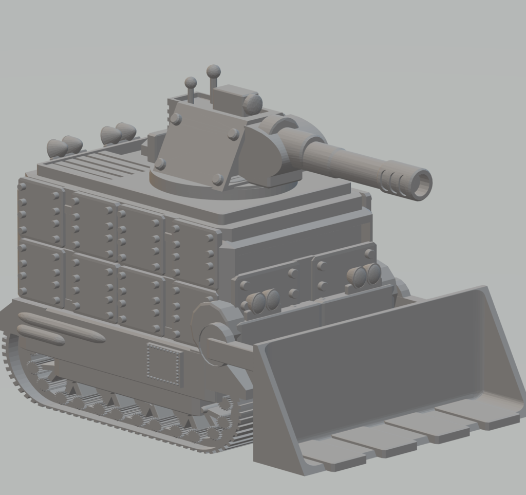 FHW: Mining Car Tank v1.2 (grot army)