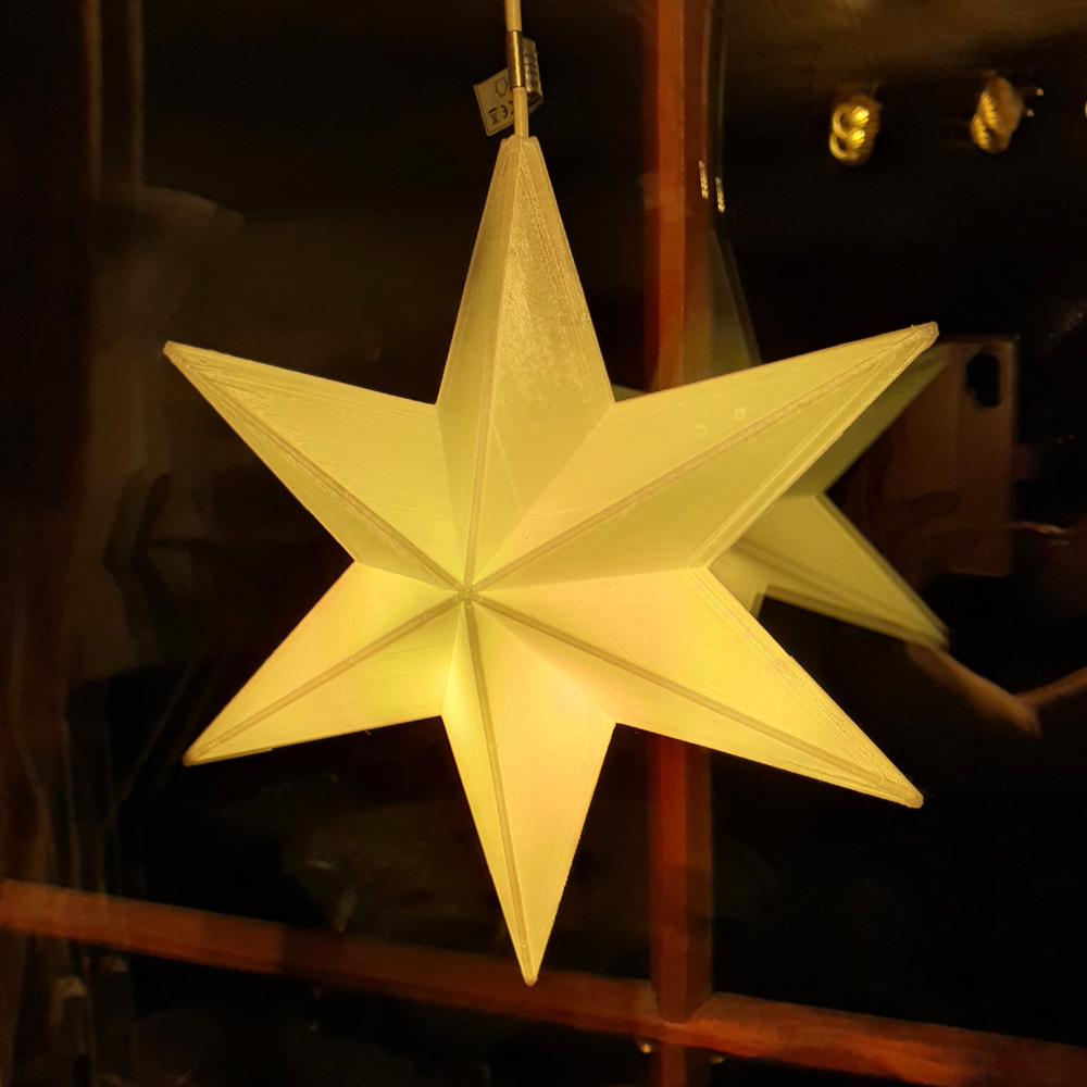 simple Christmas star - Christmas decoration