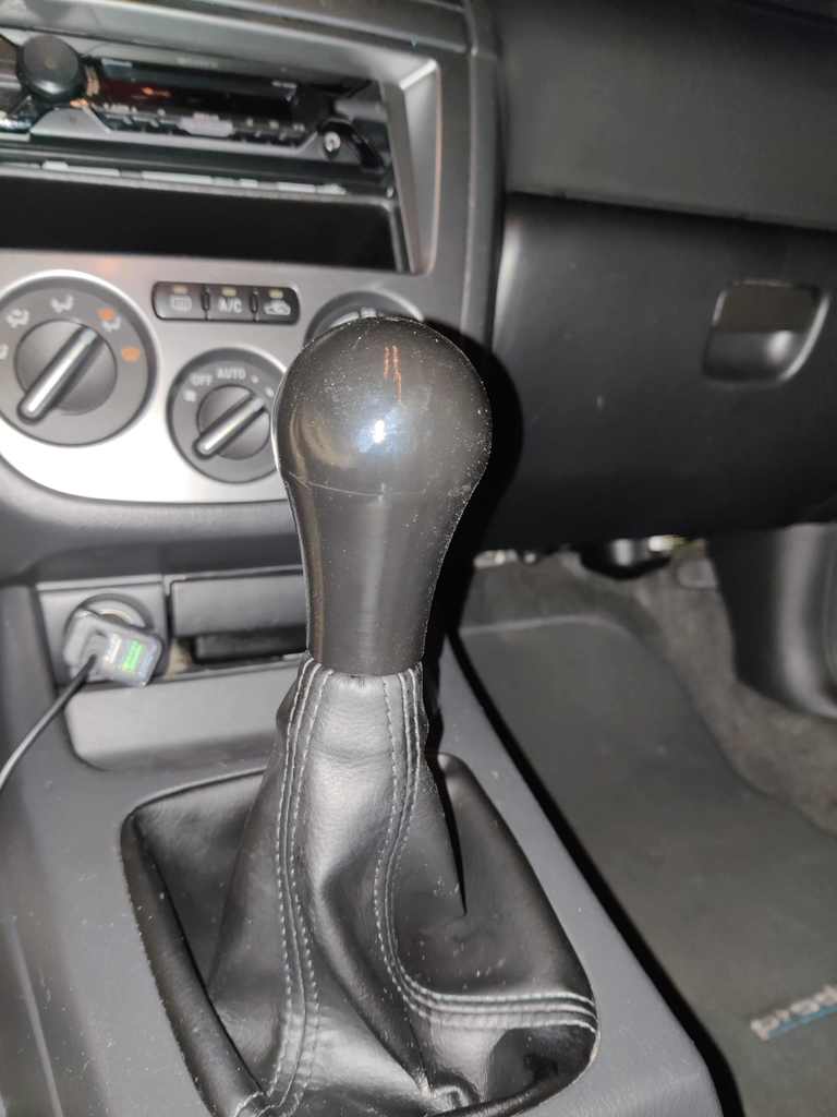 Weighed Subaru shift knob