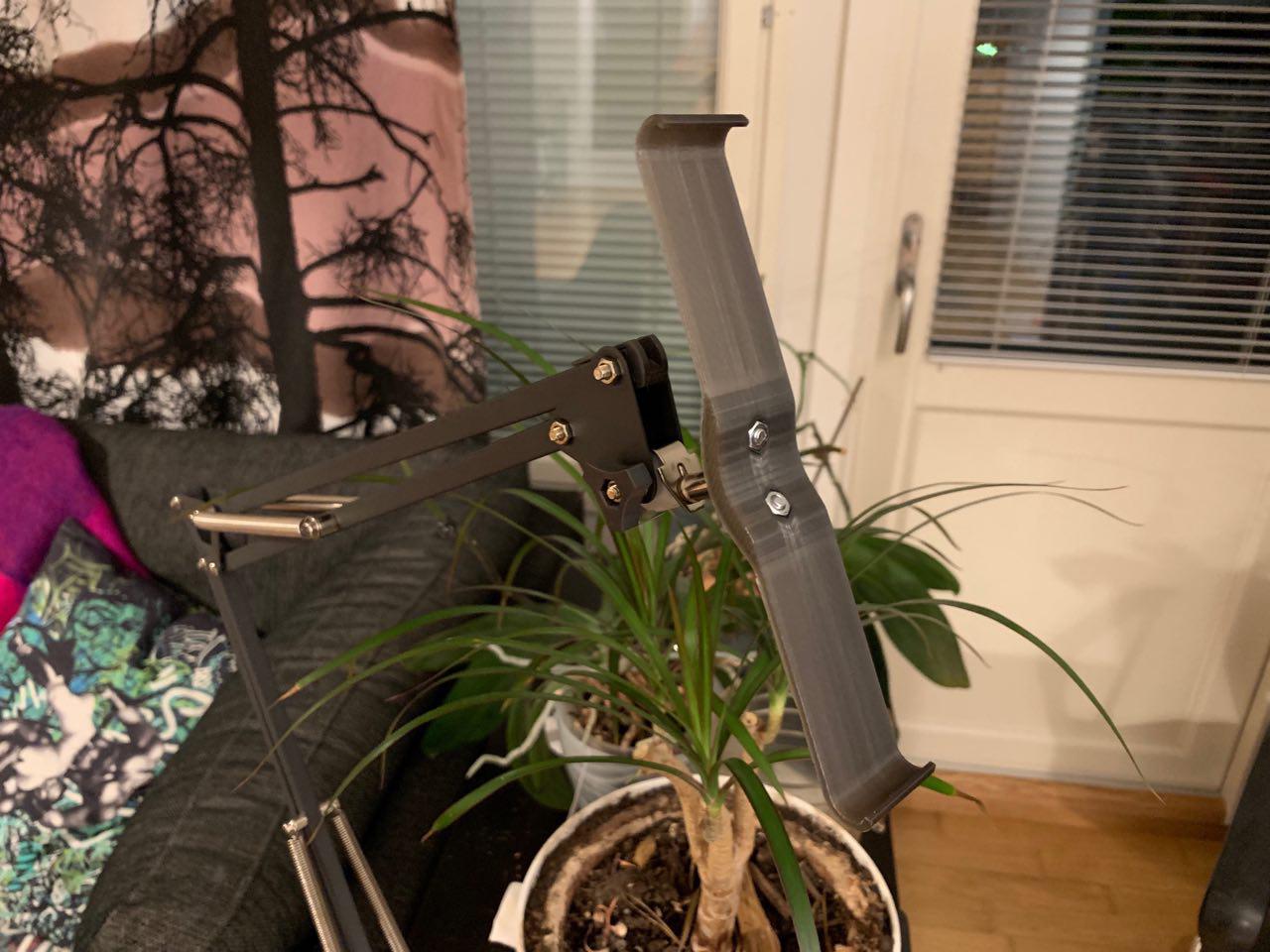 Adjustable mount for iPad 9.7" (IKEA Tertial)