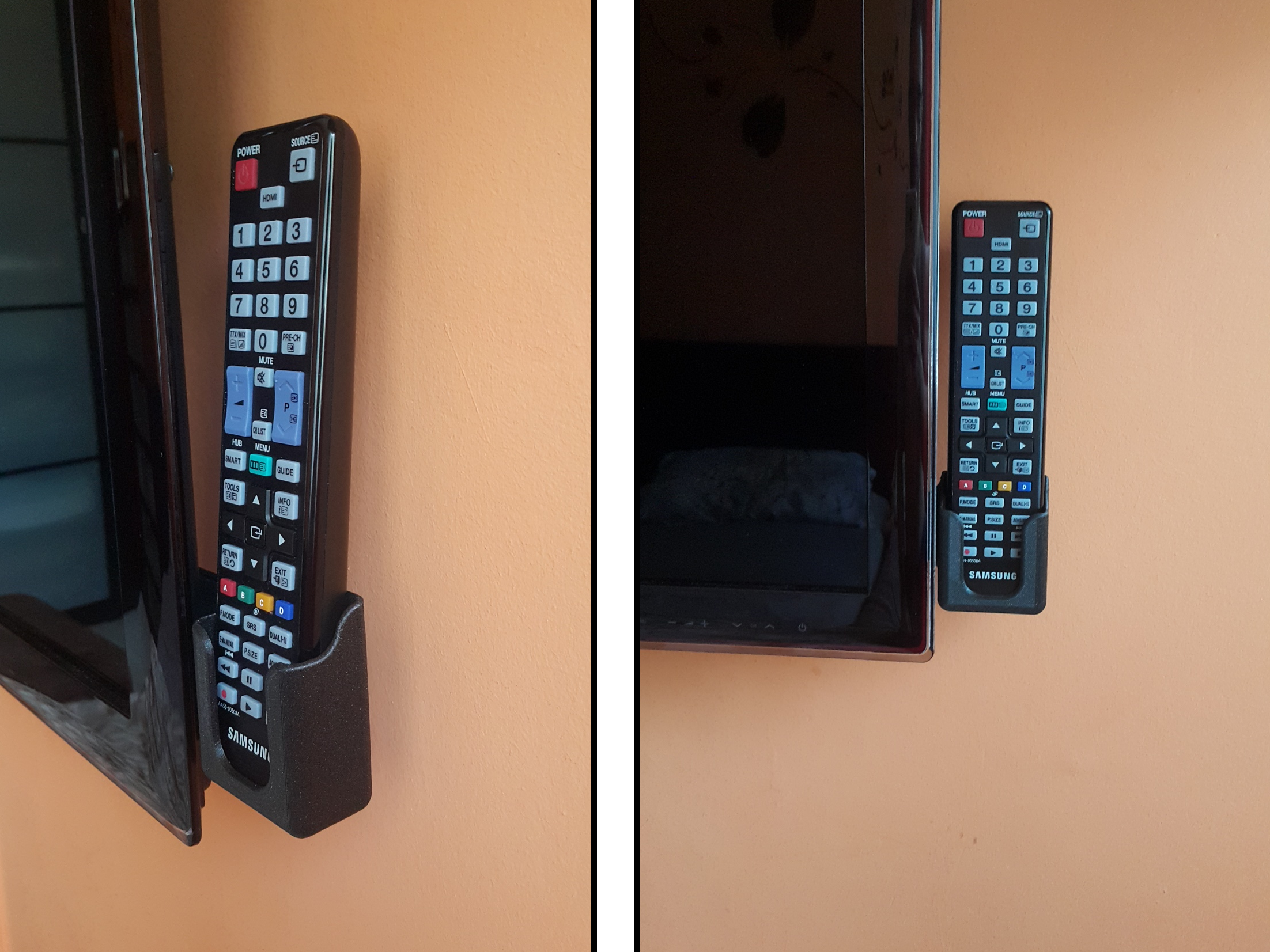 TV remote control holder