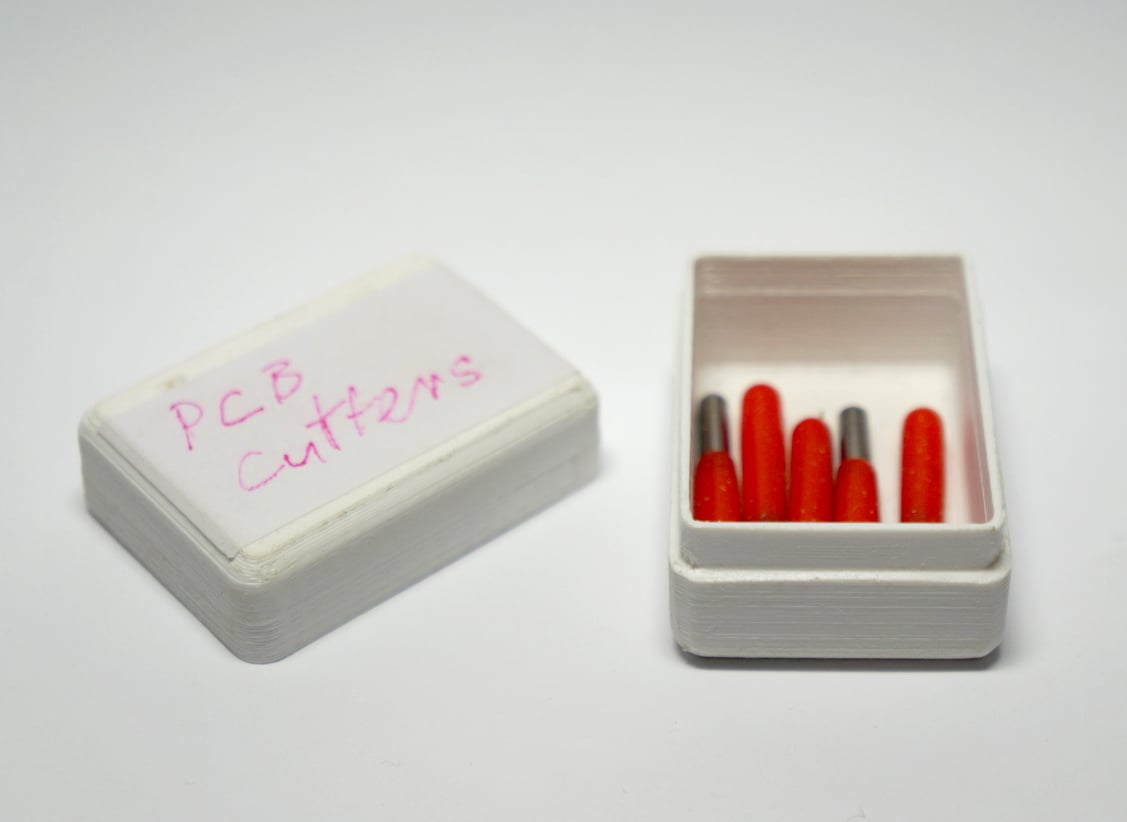 Customizable storage box with rounded corners