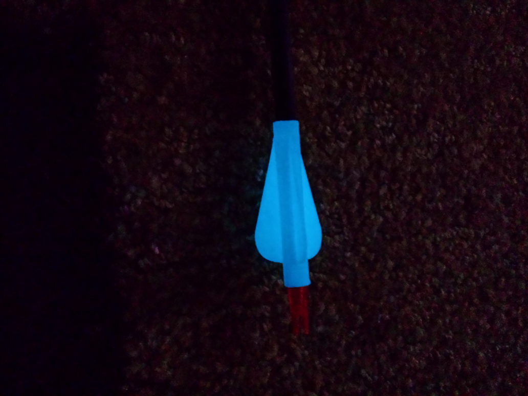 Blood vane style fletching